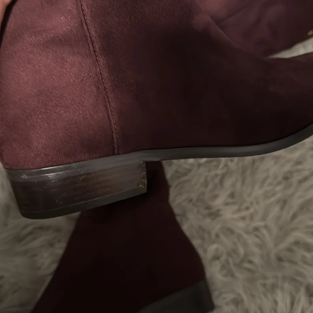 MICHAEL Michael Kors Over-the-Knee Boots in Burgundy
